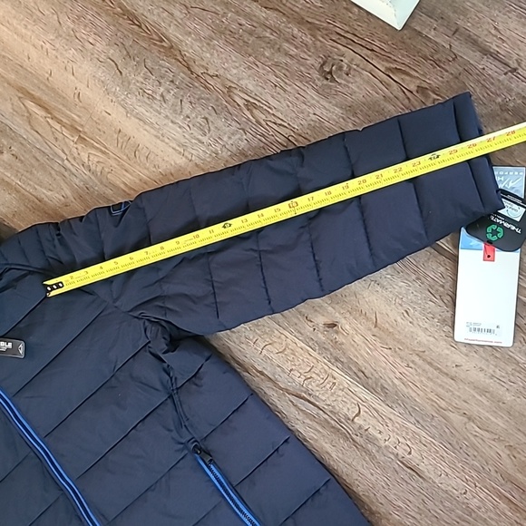 HFX PERFORMANCE BRAND MEN'S BLUE WARM WINTER HOODED COAT SIZE XL - Picture 15 of 17